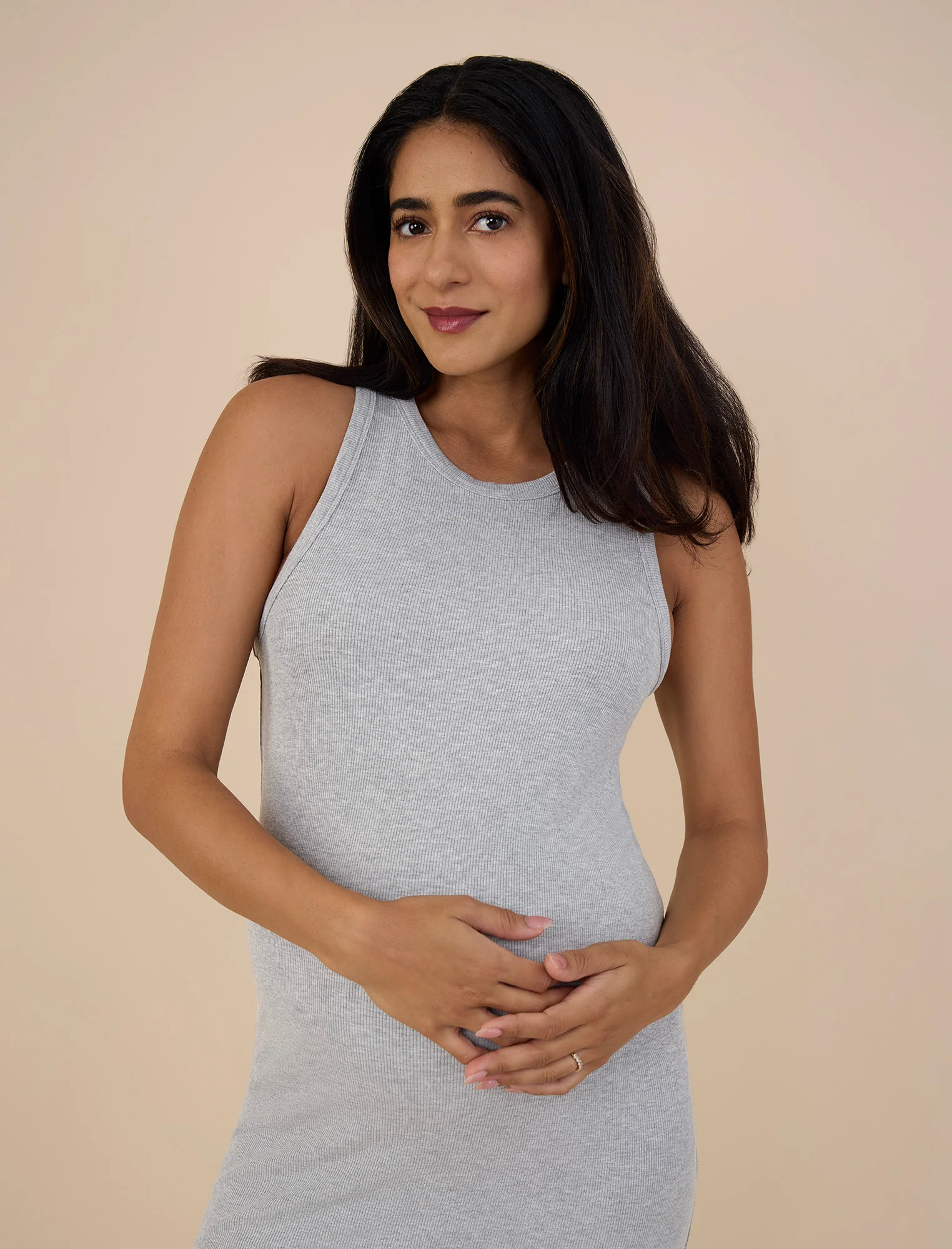 Racerback Tank Midi Dress - Fallshirt