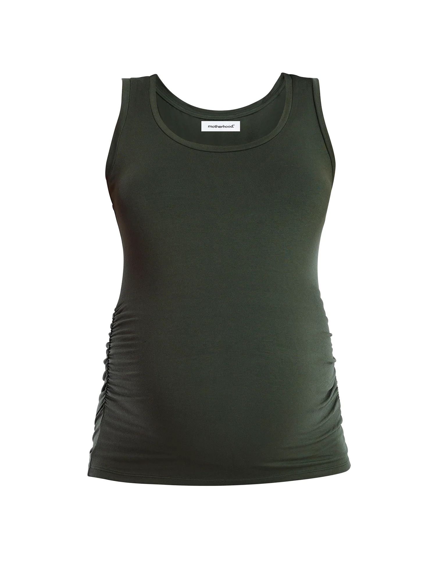 Side Ruched Maternity Tank Top - Fallshirt